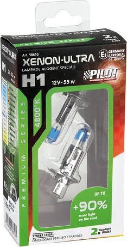 Lampa H1 Xenon Ultra 12V 2τμχ