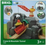 Brio Toys Crane & Mountain Tunnel