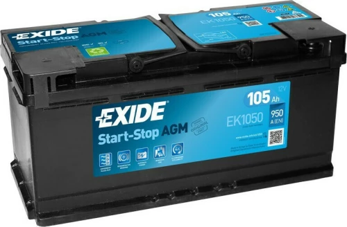 Exide AGM 12V 105AH EK1050