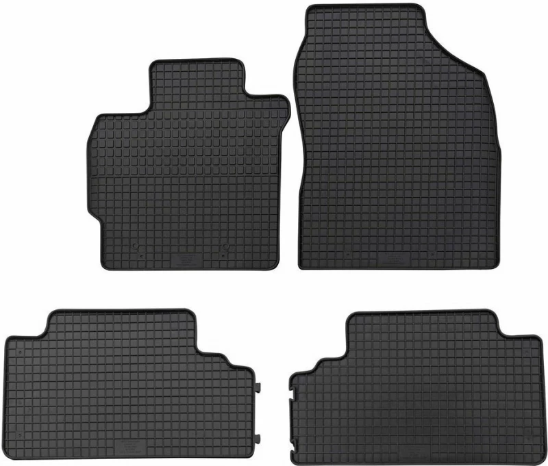 Petex Σετ Πατάκια 4τμχ από Λάστιχο για Toyota Auris 2007-2012