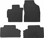 Petex Σετ Πατάκια 4τμχ από Λάστιχο για Toyota Auris 2007-2012