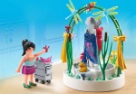 Playmobil Διακοσμήτρια με Led Βιτρίνα Ρούχων