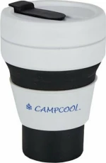 ΚΟΥΠΑ ΣΙΛΙΚΟΝΗΣ ΠΤΥΣΣΟΜΕΝΗ 475ml CAMPCOOL - Μαύρο