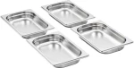 vidaXL Σκεύος Gastronorm GN1/4 (12τμχ)
