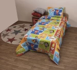 Viopros Σετ Σεντόνια Κούνιας Κόμικ 120x160cm