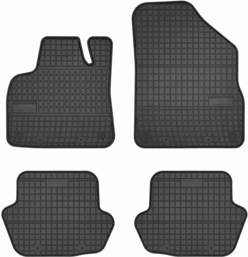 Frogum Σετ Πατάκια 4τμχ από Λάστιχο για Citroen DS5 2011-2015