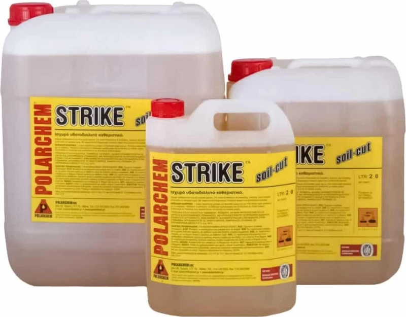 Polarchem Strike Ισχυρό Καθαριστικό Για Λάδια Και Γράσα 210lt