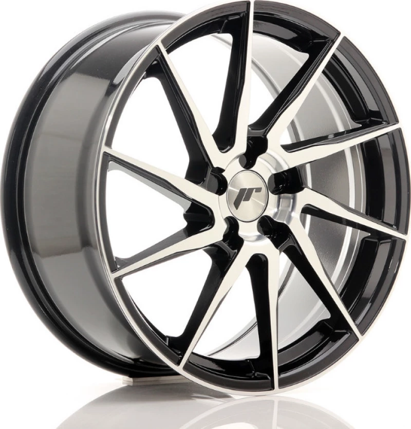 Japan Racing Wheels JR36 19x8.5 ET20-50 Gloss Black Machined Face