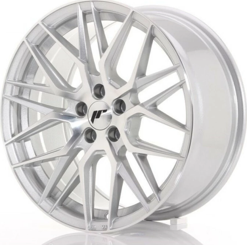 Japan Racing Wheels JR28 18x9.5 ET35 (5x120) Silver Machined Face