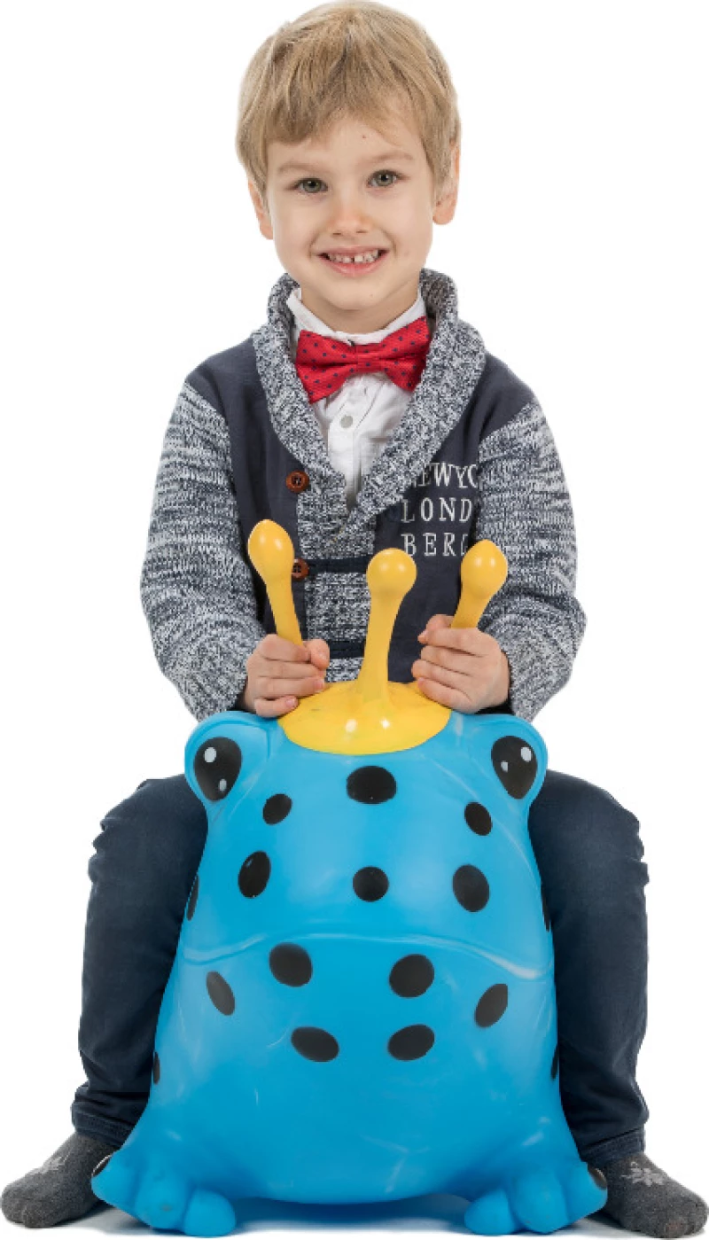 Gerardo’s Toys Jumpy Frog Blue