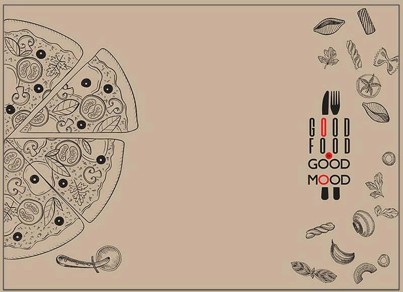 Natural Soft Σουπλά Pizza Μπεζ 41x28cm (1000τμχ)