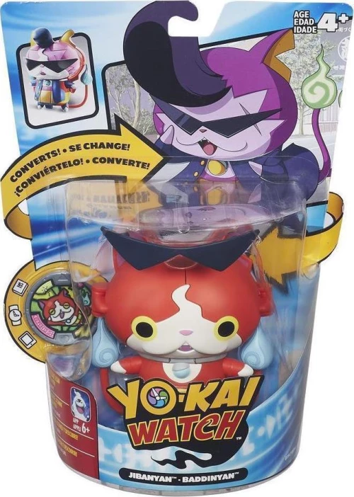Yo-Kai: Watch Converting Jibanyan - Baddinyan