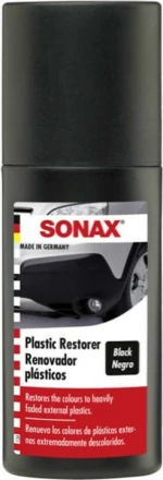 Sonax Βαφή Πλαστικών Μαύρη 100ml