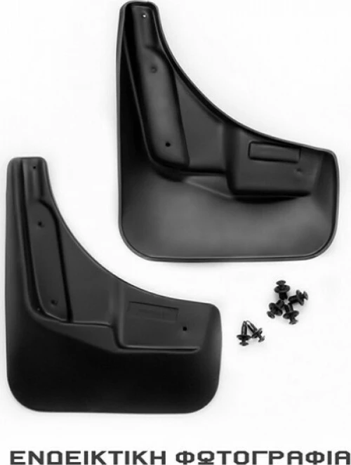 Novline VW Polo 4D 2015+ Σετ Λασπωτήρες Εμπρός
