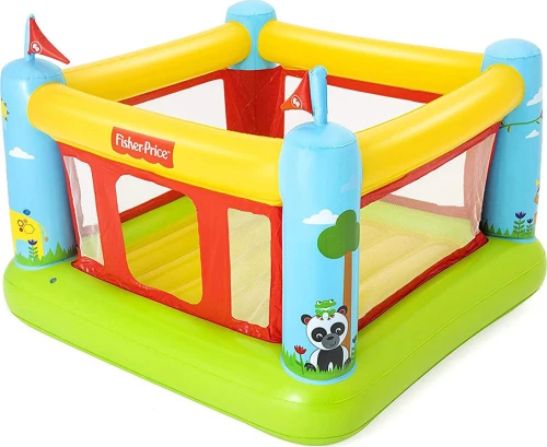 Bestway Fisher Price Φουσκωτό Τραμπολίνο Bouncetastic