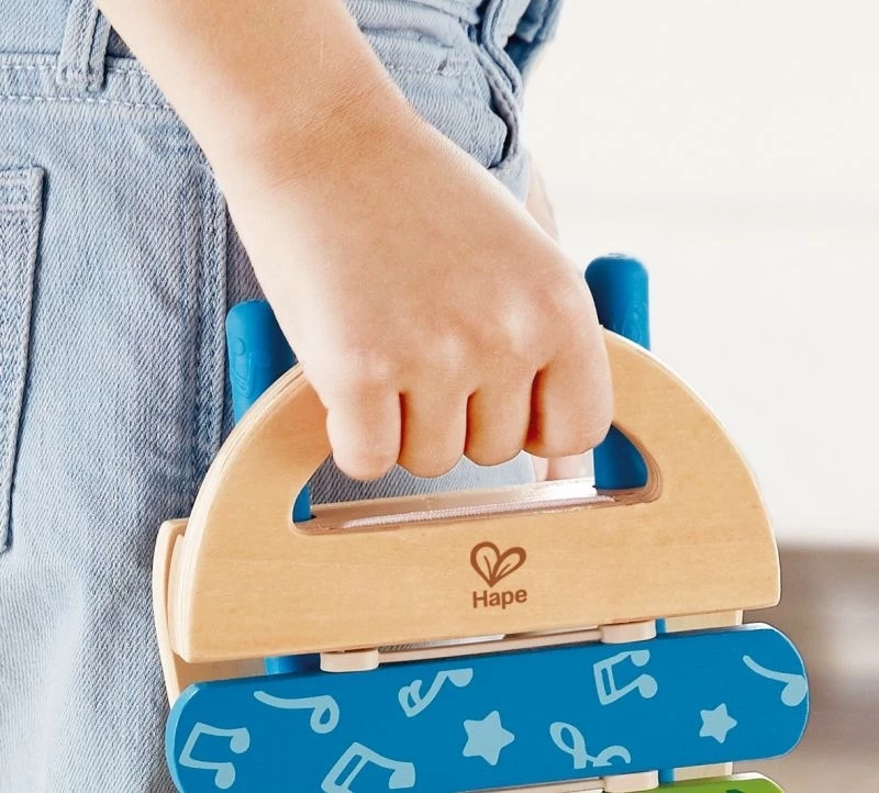 Hape Early Melodies Ξυλινο Ξυλοφωνο Rainbow - E0606