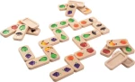 Plan Toys Ντόμινο Φρούτων και Λαχανικών