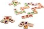Plan Toys Ντόμινο Φρούτων και Λαχανικών