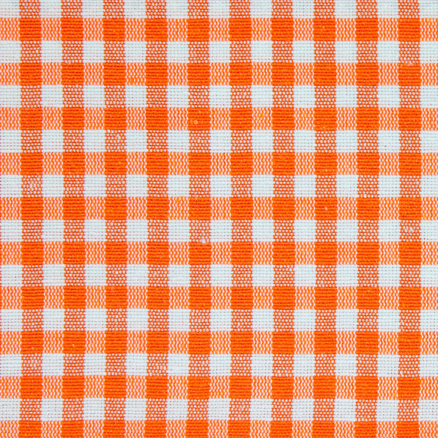 Loneta Τραπεζομάντηλο Ibiza 501 Καρό Λευκό/Πορτοκαλί 200x140cm (1τμχ)