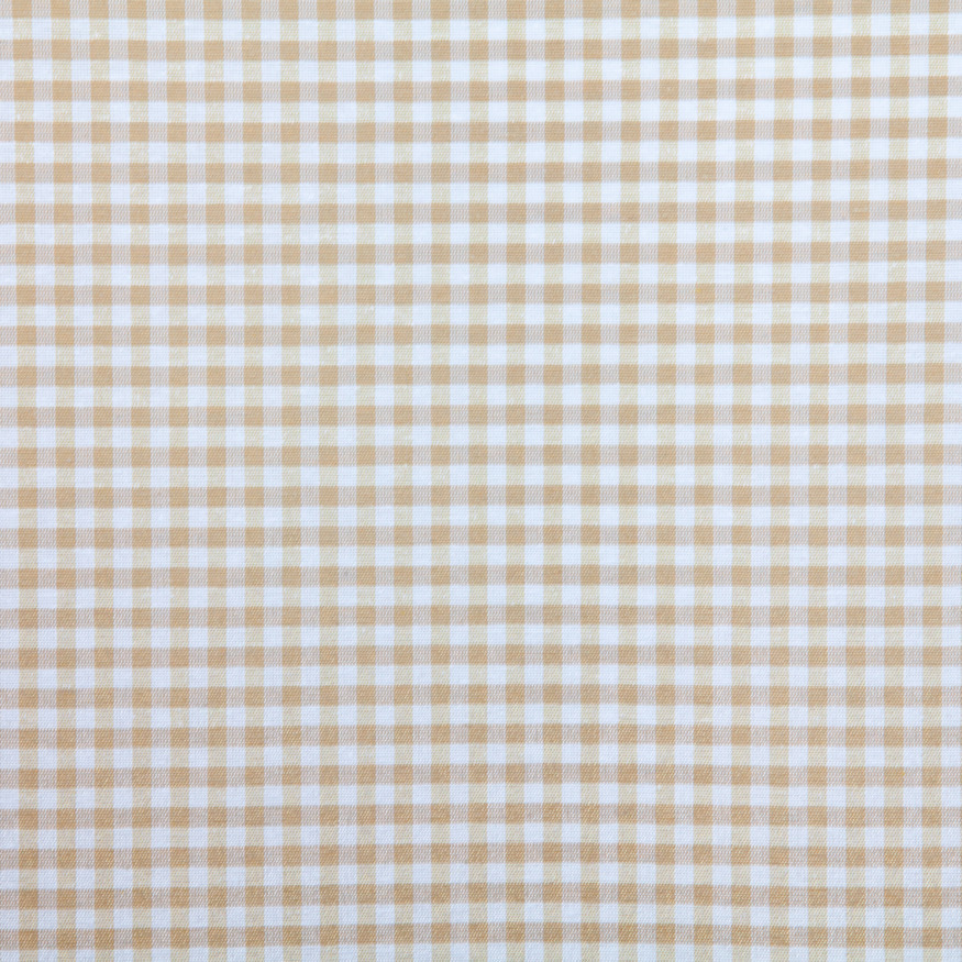 Loneta Τραπεζομάντηλο Ibiza 101 Καρό Λευκό/Μπεζ 250x140cm (1τμχ)