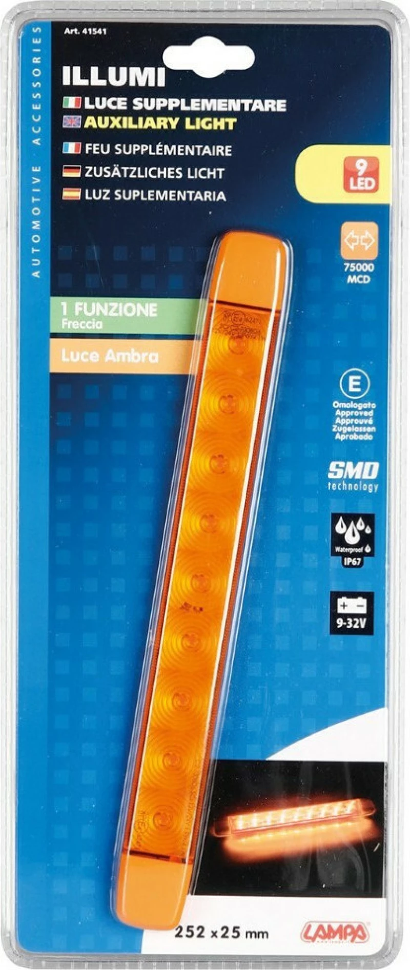 Lampa 41541 9-32V - Πορτοκαλί