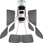 CarShades Πλαϊνά Σκίαστρα Σετ Citroen DS5 2011+ 5D 8τμχ