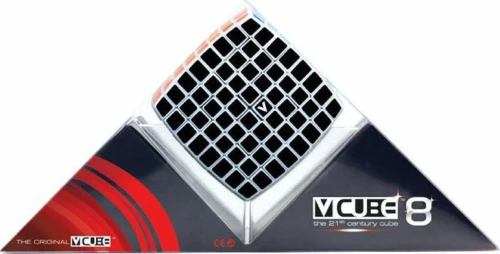 V-Cube 8 White Pillow