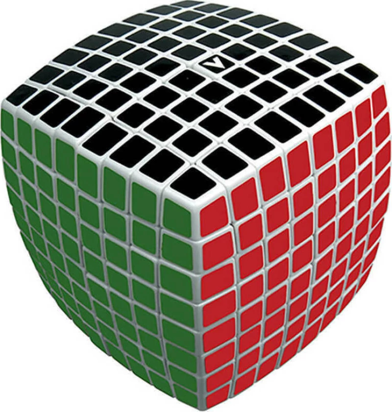 V-Cube 8 White Pillow