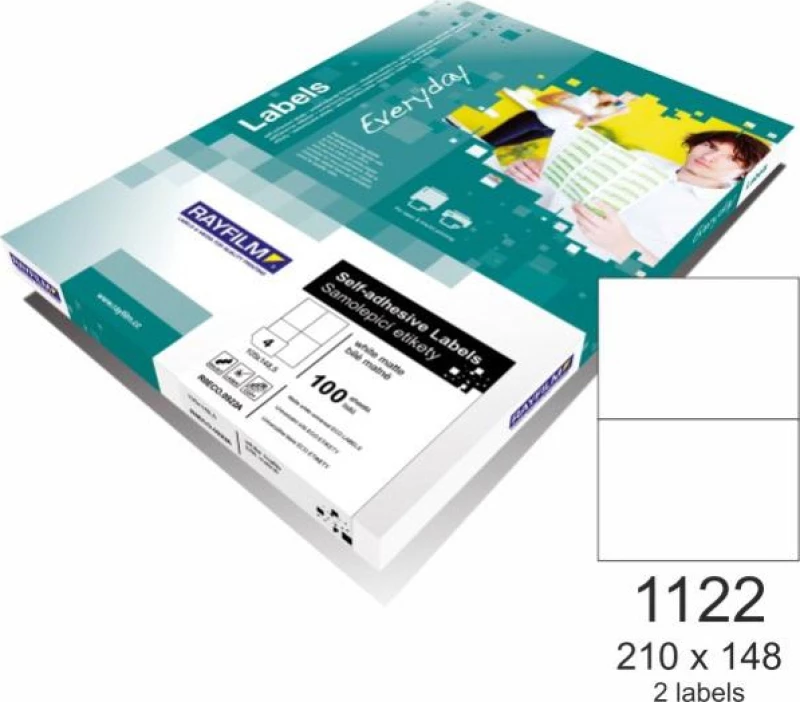 Rayfilm Αυτοκόλλητες Ετικέτες Α4 Everyday 210x148mm