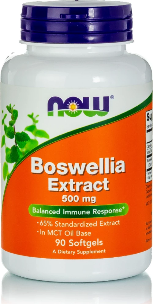 Now Foods Boswellia Extract 500mg 90 μαλακές κάψουλες