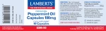 Lamberts Peppermint Oil 100mg 90 κάψουλες