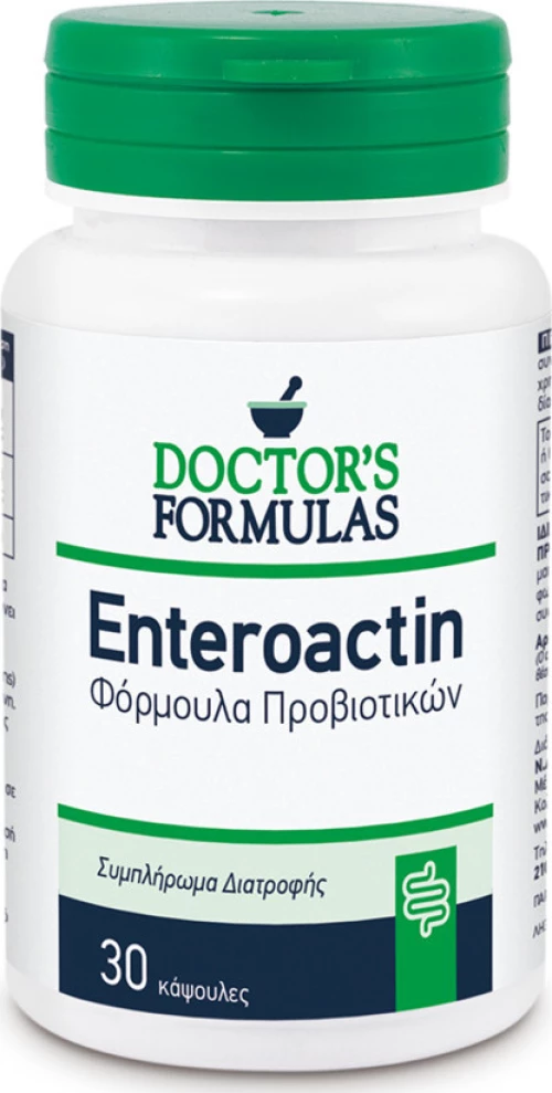 Doctor's Formulas Enteroactin 400mg 30 κάψουλες