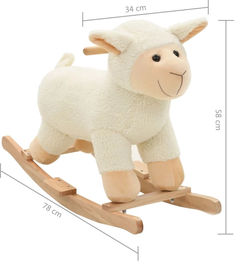 vidaXL Rocking Animal Sheep