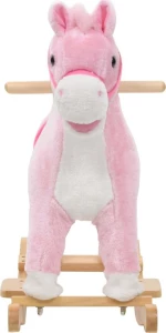 vidaXL Rocking Animal Horse Pink