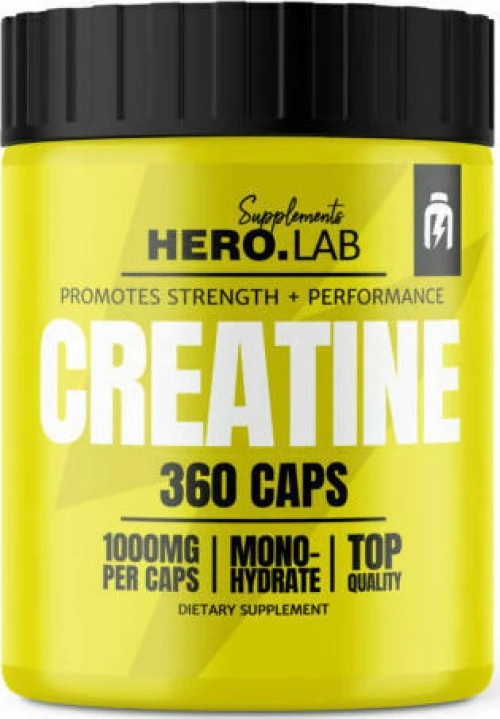 Hero Lab Creatine Monohydrate 360 κάψουλες