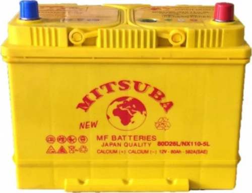 Μπαταρία Αυτοκινήτου Mitsuba 12V 80Ah 80D26L