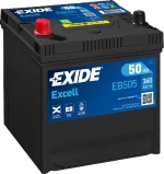 Exide Excell 50Ah EB505