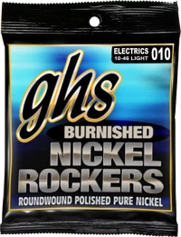 GHS BNR-L Nickel Rockers - Pure Nickel, Burnished