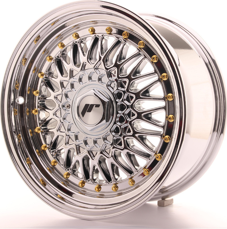 JR Wheels JR9 16x8 ET25 BLANK Chrome