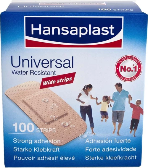 Hansaplast Universal 30 x 72mm 100τμχ
