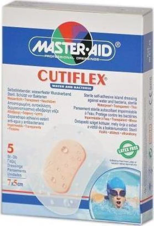 Master Aid Cutiflex 5x7 (4.2x2.6) 5τμχ