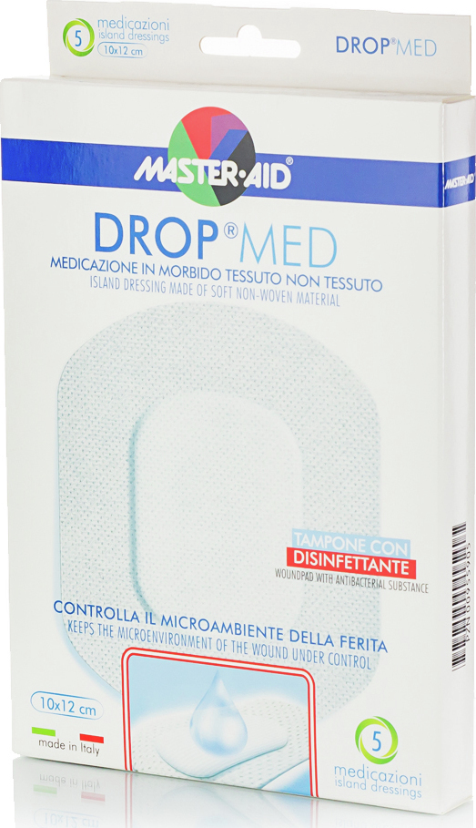 Master Aid Drop Med 10x12 (5.5x7.2) 5τμχ