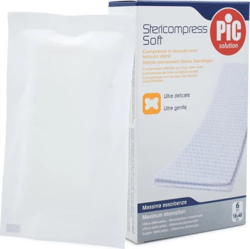 Pic Solution Stericompress Soft 18cmX40cm 6τμχ