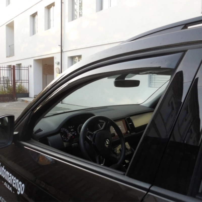 Farad Σετ Ανεμοθραύστες Μπροστινοί για Skoda Kodiaq 2017 5D 2τμχ