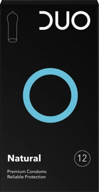 DUO Natural Premium Condoms- Προφυλακτικά Για Φυσική Απόλαυση 6τμχ