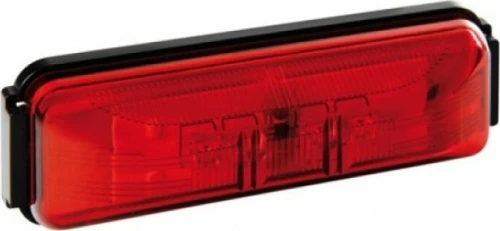 Lampa Φως Όγκου 4 LED 24V 10.3cm - Κόκκινο