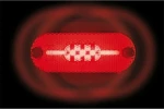 Lampa Φως Όγκου 5 LED 24V 10.8cm - Κόκκινο