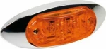 Lampa Φως Όγκου 2 LED 24V 10cm - Πορτοκαλί