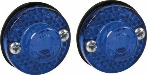 Lampa Φώτα Όγκου LED 24V 3cm 2τμχ - Μπλε