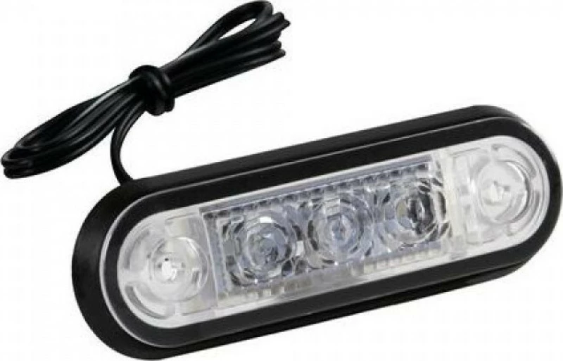 Lampa Φως Όγκου 3 LED 24V 8cm - Πράσινο